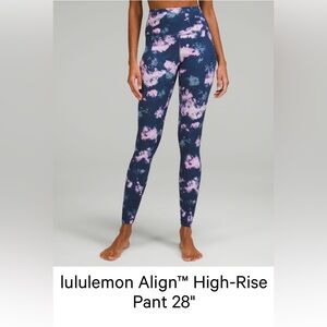 Lululemon Align 28” High Rise Pant